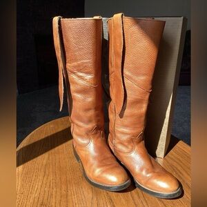 Men’s 10EE Durango Fort Frontier Brown Mule Ear Leather Boots